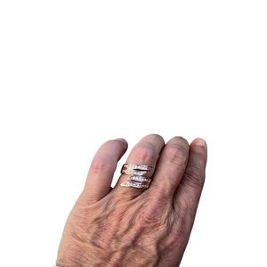 NWOT 18K Rose Gold Plated Ring